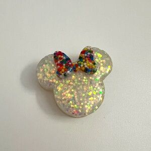 Disney Minnie Mouse Birthday Straw Charm